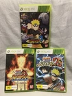 Naruto Shippuden: Ultimate Ninja Storm Bundle - Xbox 360 - Complete w/Manuals