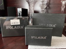 Photography Crystal Sphere IFOLAINA Lens Photo Prop Lensball W/Stand Lot Of 3