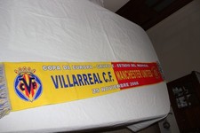 Bufanda Partido Villarreal vs Manchester United - Champions League 2008 (Retro