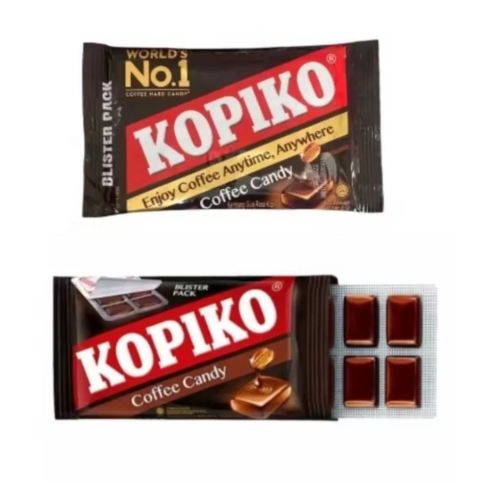 1 Box Kopiko Coffee Candy Blister Pack 75g - Original Coffee Flavor Candy - Image 4 of 4