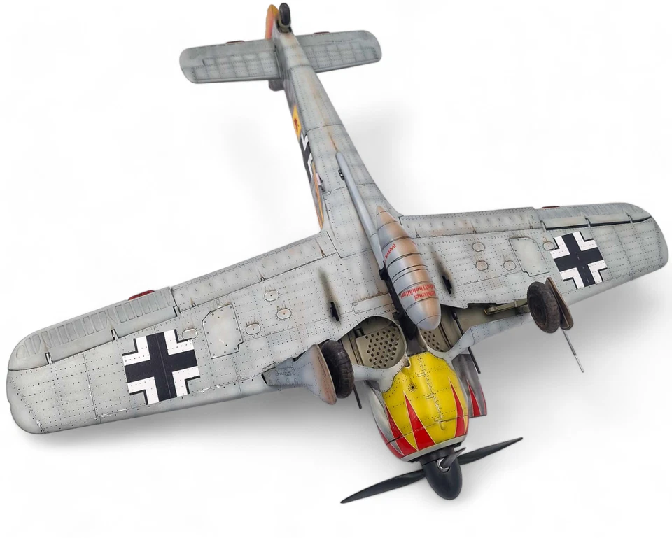 PRO-Built 1-24_Focke Wulf Fw-190 A5 Hermann Graf_Airfix - Bild 4 von 4