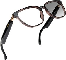 AI Smart Glasses with Real-Time Translation  Voice Assistant   Bluetooth