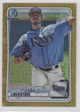 2020 Bowman Mega Box Gold Mojo Refractor 1/50 Matthew Liberatore #BCP-89 5m0