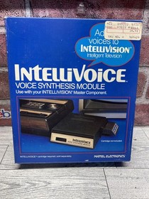Intellivoice Voice Synthesis Module Vintage Intellivision w/ original receipt