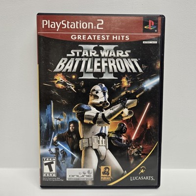 Star Wars: Battlefront (Sony PlayStation 2 PS2, 2004) CIB 