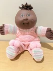 Hasbro 12" Cabbage Patch Kids BABIES  Bean Bottom AA African Black Girl Doll