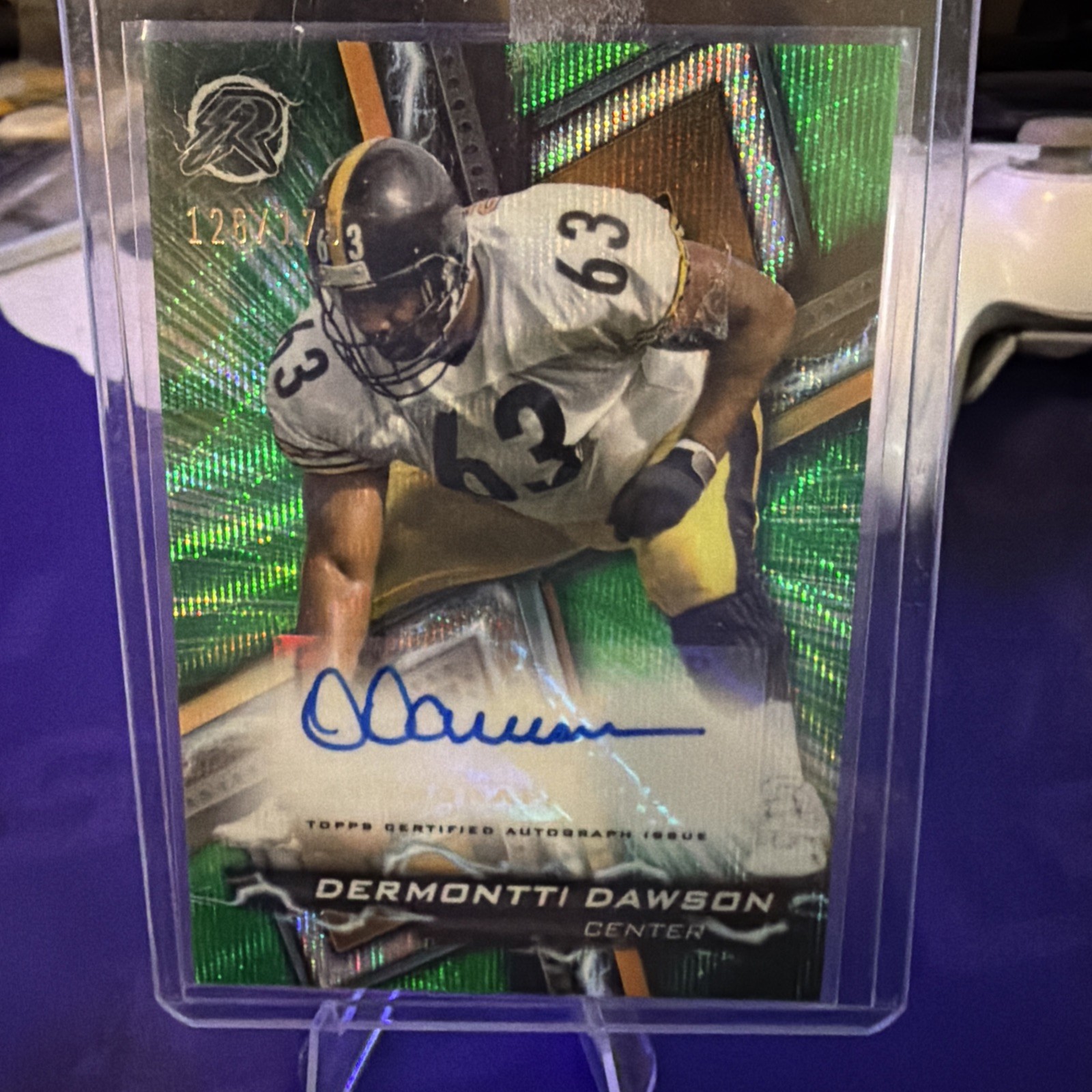 DERMONTTI DAWSON  2024 Topps Composite  GREEN RESURGENCE SIGNATURE /175 Steelers