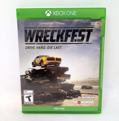 Wreckfest  - Microsoft Xbox One Tested & Working Complete fast Shipping