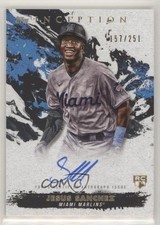 2021 Topps Inception Rookie and Emerging Star 157/251 Jesus Sanchez Auto e6p