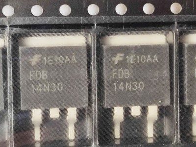 2Pcs. FDB14N30TM N-MOSFET 140W 14A 300V D2PAK  TO263