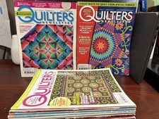 Quilters Newsletter Magazine Lot Of 11 from 89, 94, 95, 98, 06, 09-11