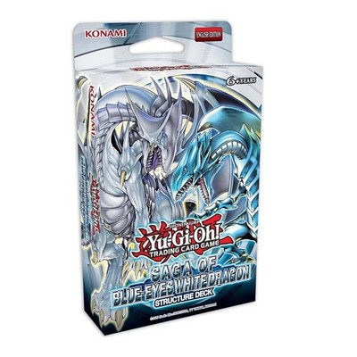 YuGiOh Saga of Blue-Eyes White Dragon Structure Deck Unlimited Edition Sealed