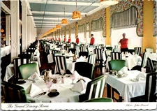 The Grand Dining Room Mackinac Island Michigan Vintage Postcard