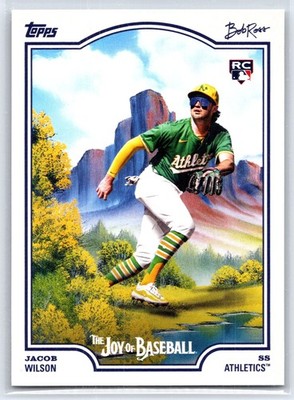 2025 Topps x Bob Ross: The Joy of Baseball #88 Jacob Wilson