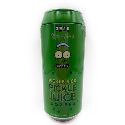 Rick and Morty Pickle Rick Crew Socks Mens Novelty Funny Gift
