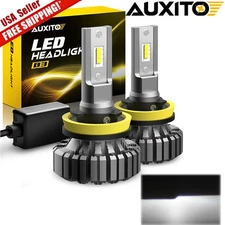 CSP H11 H8 H9 LED Headlight Fog Light Bulbs Kit Super White 6500K High Low Beam