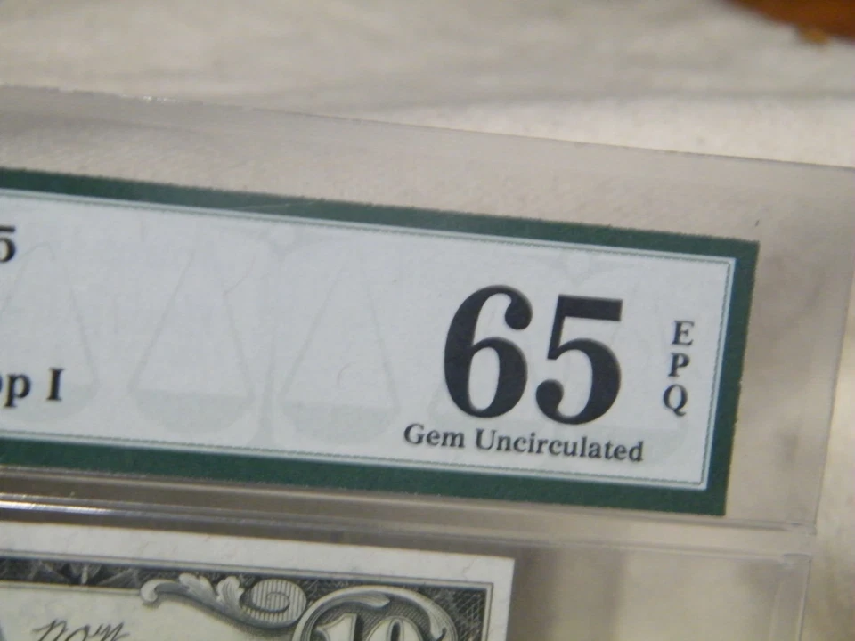 Fr#1801-2 PMG 65 EPQ Type 1 1929 Medford, WI National Bank Note auctionzz2 - Image 3 of 4