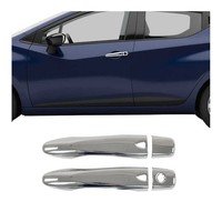 Chrom TüRgriff Blende FüR Nissan Micra 2017-2020 2-TüR Edelstahl 4Tlg