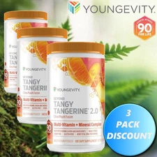 Youngevity Dr. Wallach Beyond Tangy Tangerine 2.0 Powder (3 Pack)