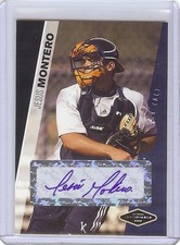 JESUS MONTERO 2006 RC Preview Certified *BLACK* AUTOGRAPH xx/25