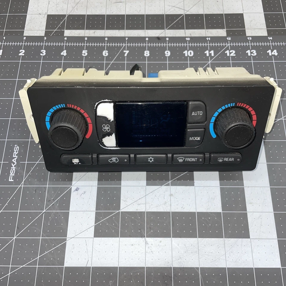 Chevy Trailblazer GMC Envoy 2003 2006 control digital de calefacción climática 15132070 Foto 3 de 4