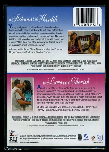 In Sickness & In Health / To Love & To Cherish DVD Double Feature - Picture 2 of 2