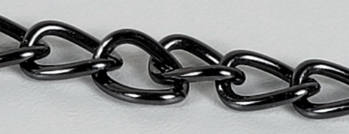 Vera Wang Black Rhinestone Gunmetal-Tone Necklace 22" Lobster Clasp - Picture 5 of 8