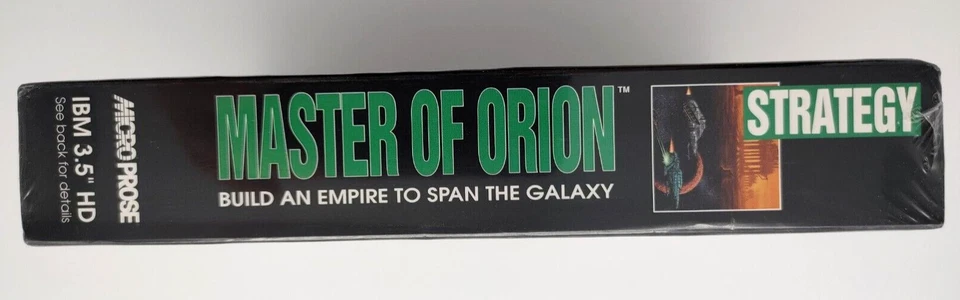 Master of Orion (DOS 386 PC, 1993) BRAND NEW Plastic Seal Big Box! - Image 4 of 4
