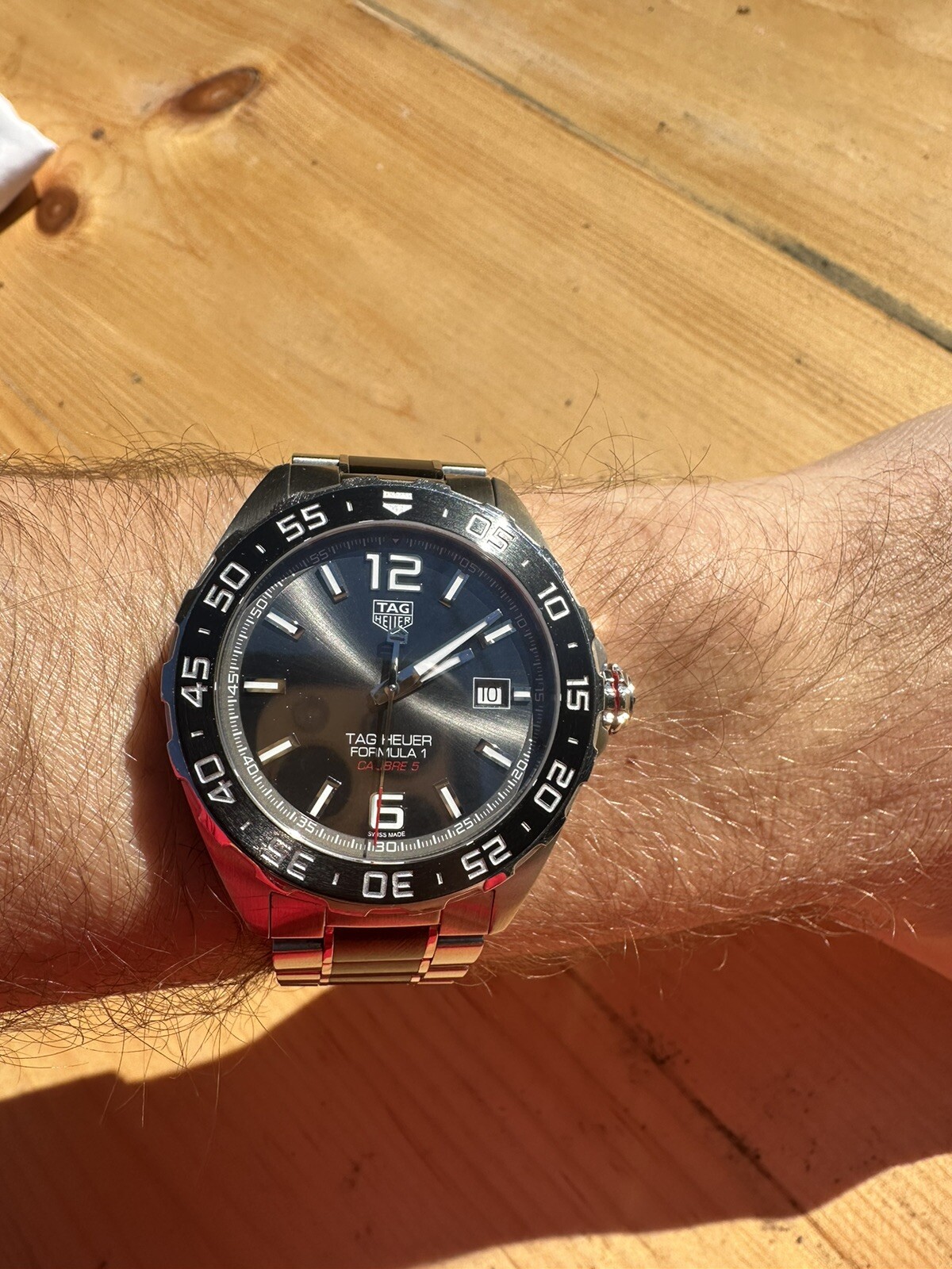 TAG Heuer Formula 1 WAZ2011.BA0843 Gray Men's Watch with Box & Papers