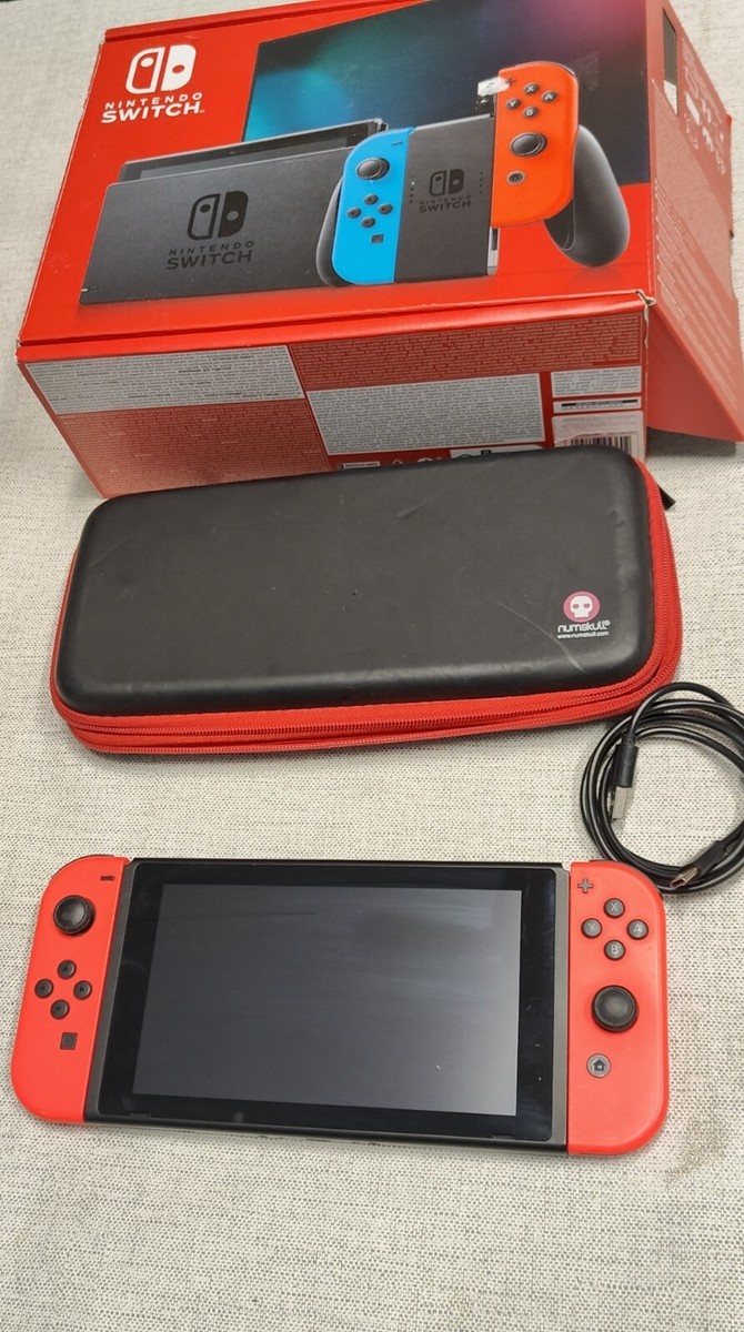 Nintendo Switch HAC-001 Console - 32GB - Neon Red Joy-Con