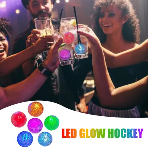 Light Up Ice Cubes for Drinks Waterproof Reusable LED Ice Cubes Color Changing - Picture 8 of 11