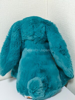 JellyCat Plush Bashful Mineral Blue Bunny Medium H31cm(12in) NWT