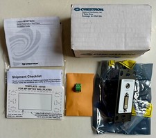 Crestron Media Presentation Wall Plate MP-WP140-W DVI-I  3.5mm TRS Stereo Audio