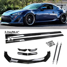 For Scion Frs Car Front Bumper Lip Spoiler Splitter Side Skirt Strut Rods