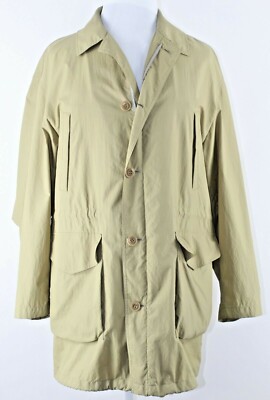 Sanyo Blinker Sz LY Pea Green Zip Button Front Hooded