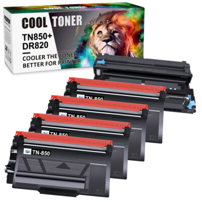 1 Trommel + 4 Toner Compatible Brother DR-3400 TN-3480 HL-L 5100DN 5200DW 6250DN