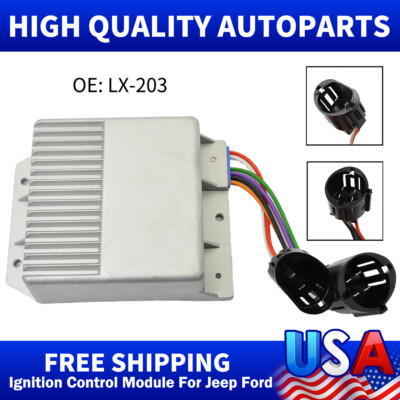 For Frod JEEP MERCURY Ignition Control Module-Auto Trans Standard 1975-86 LX-203