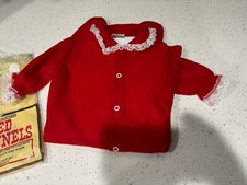 Vintage Red Flannel Factory Kids The H.H Cutler Co. USA 9M Sleepwear