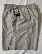 Nike Essential Lap 9 Inch Swim Volley SHORTS Smoke Grey NESSA558 079 MENS XXL