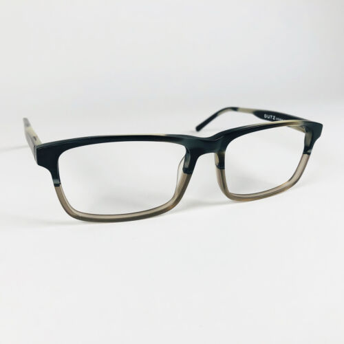 DUTZ eyeglasses MATT BLACK HORN RECTANGLE glasses frame MOD: DZ21448 COL.95 - 第 1/12 張圖片