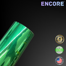 Encore® EFX21 Mirror Green Adhesive Vinyl for Decals/Stickers - MADE IN USA