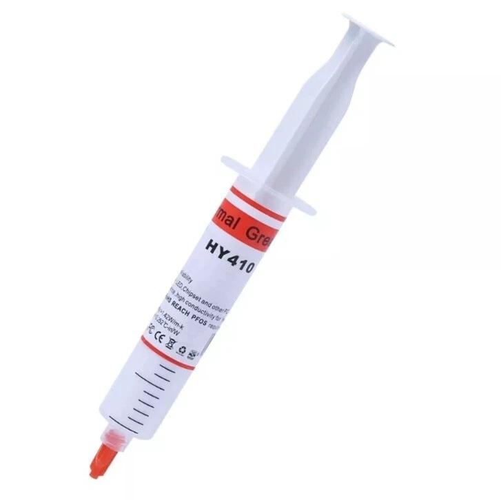Hy410 White Thermal Grease Paste 2g With Spreader for Copper Heat Sinks LED CPU