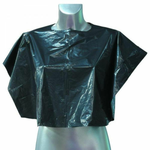 Disposable shoulder capes - black - Pack 100