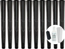 JumboMax Tour Series Grips Blackout Large Size (+11/32") - SET OF 10 + grip kit