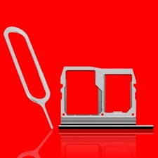 SIM and Memory Card Tray Holder Replacement f LG G8 ThinQ LM-G820UM1 AT T Phone