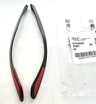 Ray Ban RB8906 RX8906 Eyeglasses Carbon Fiber Black Red Replacement Temple  Arms