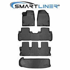 Smartliner Custom Fit Floor Mats 3 Row Cargo Liner 2014-2019 Toyota Highlander