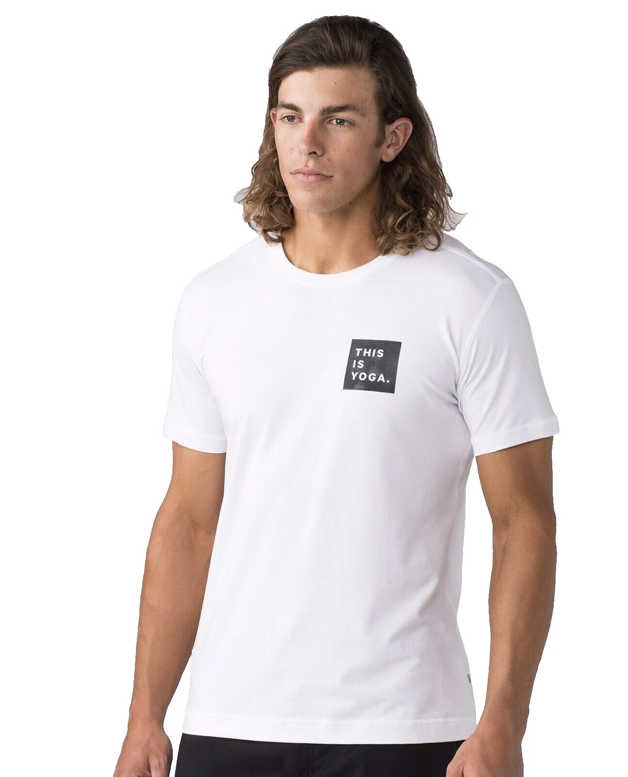 Camisas para Hombres Lululemon Blanco Activewear