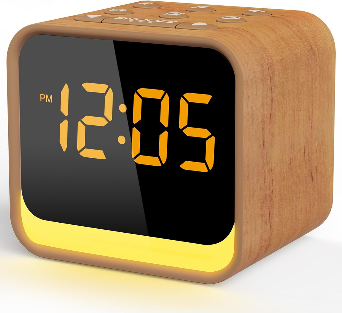 REACHER Radiowecker Für Das Schlafzimmer, Digitale FM Radiouhr Mit  Weißrausch-So