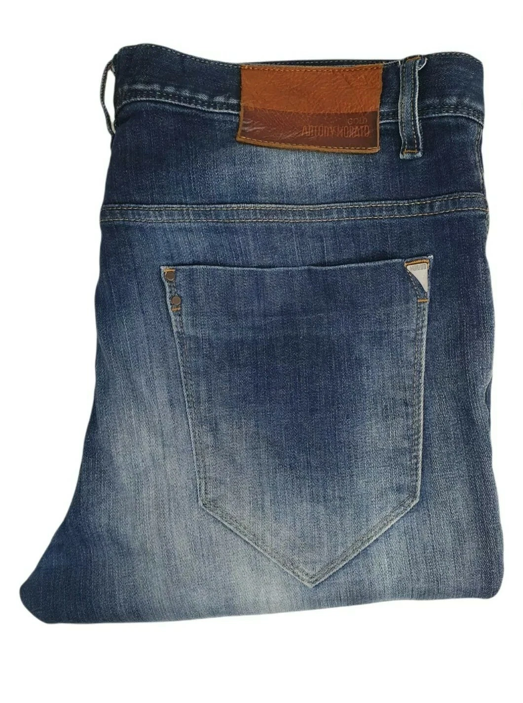 ANTONY MORATO Duran Carrot Fit Jeans Blue 34 33 Button Fly